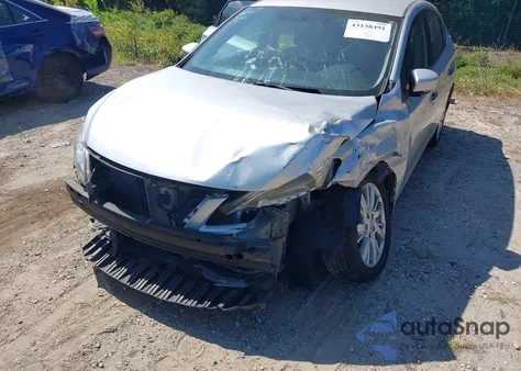 2013 Nissan Sentra Sl из США, поврежденный, VIN 3N1AB7AP6DL629129